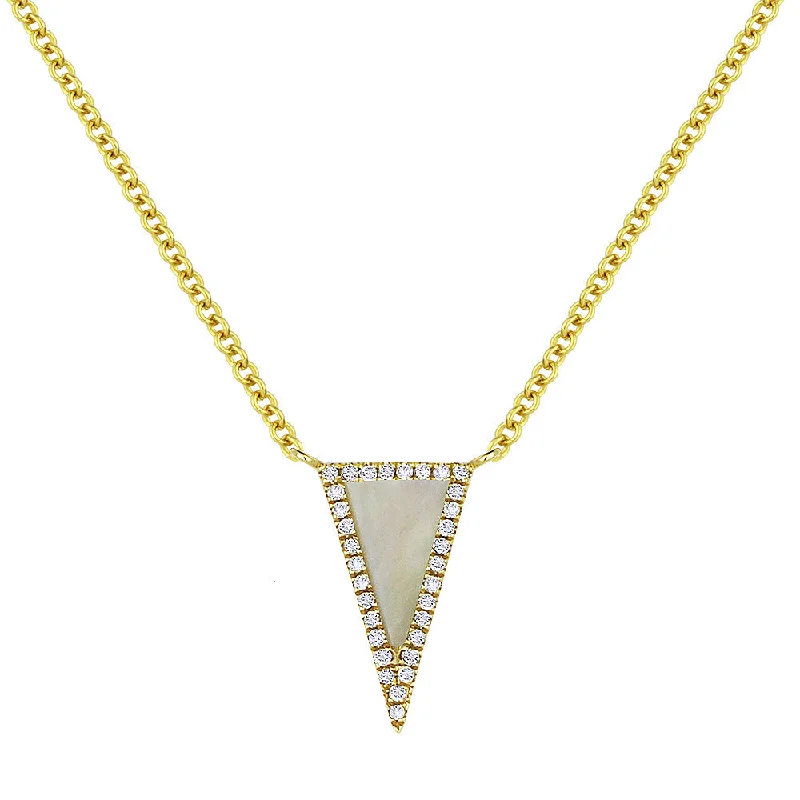 Light string necklaces-Ct Of Pearl 18"necklacein 14K Yellow Gold