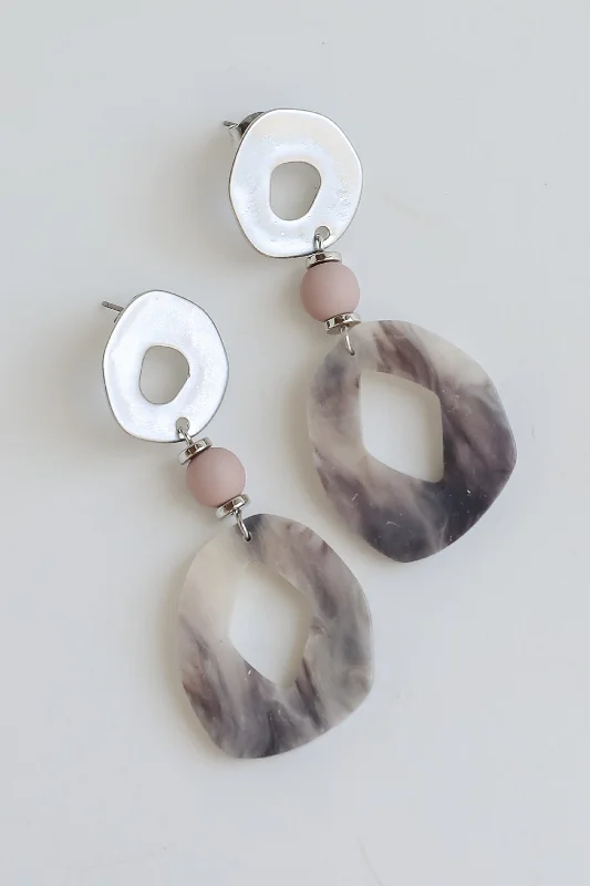 Thin clay earrings-Alexia Statement Drop Earrings