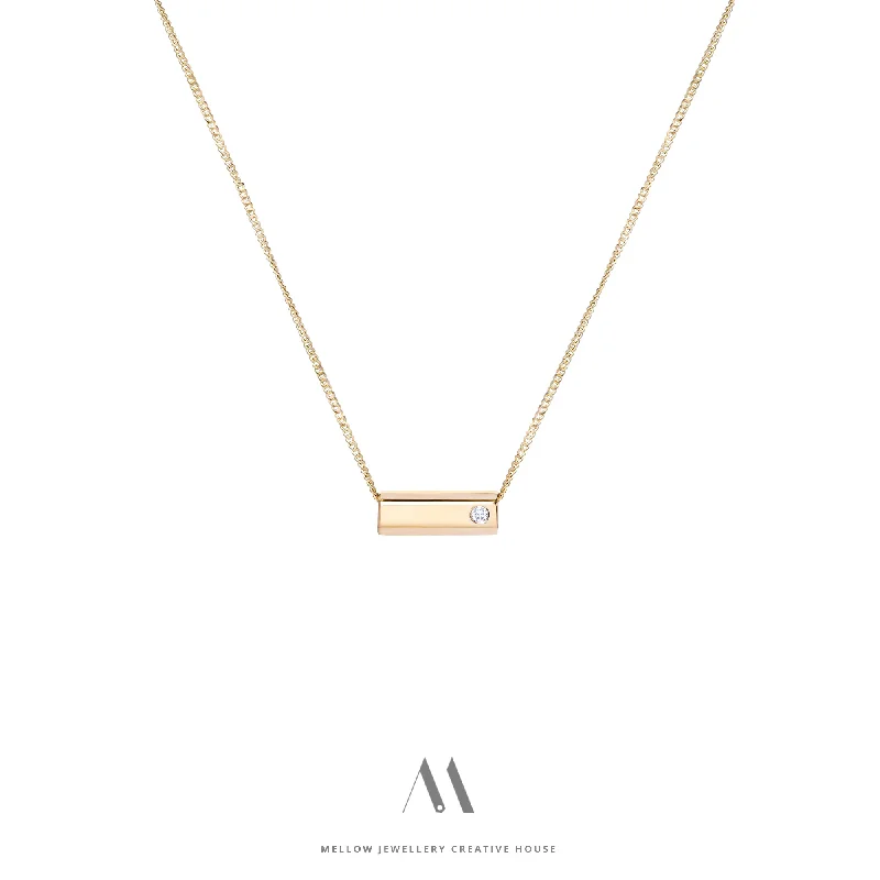 Plaited tribal necklaces-14k solid gold necklace N4/AuD32