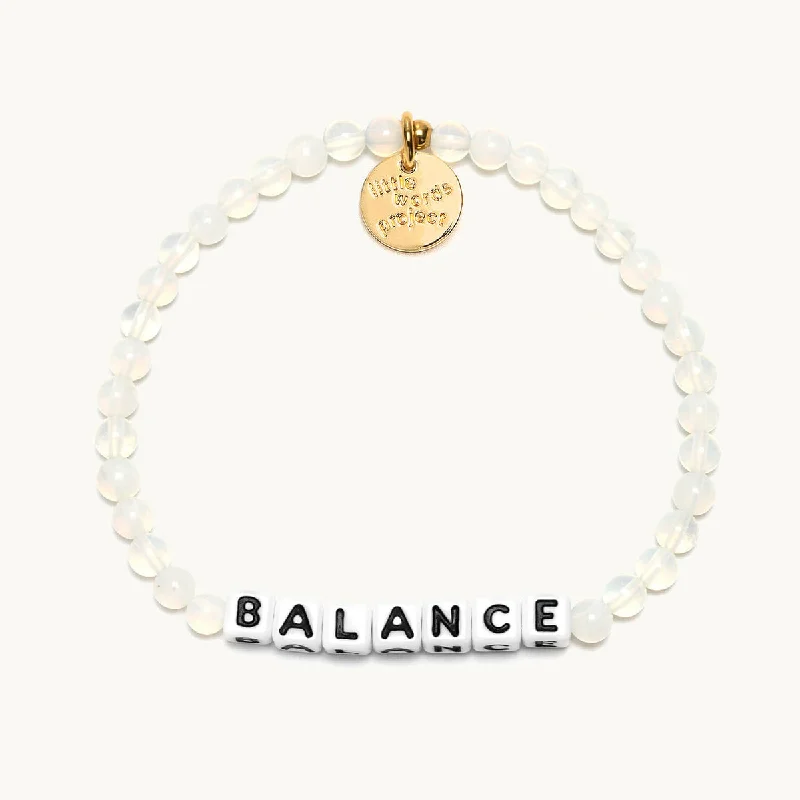 Shiny silver bangles-BALANCE BRACELET