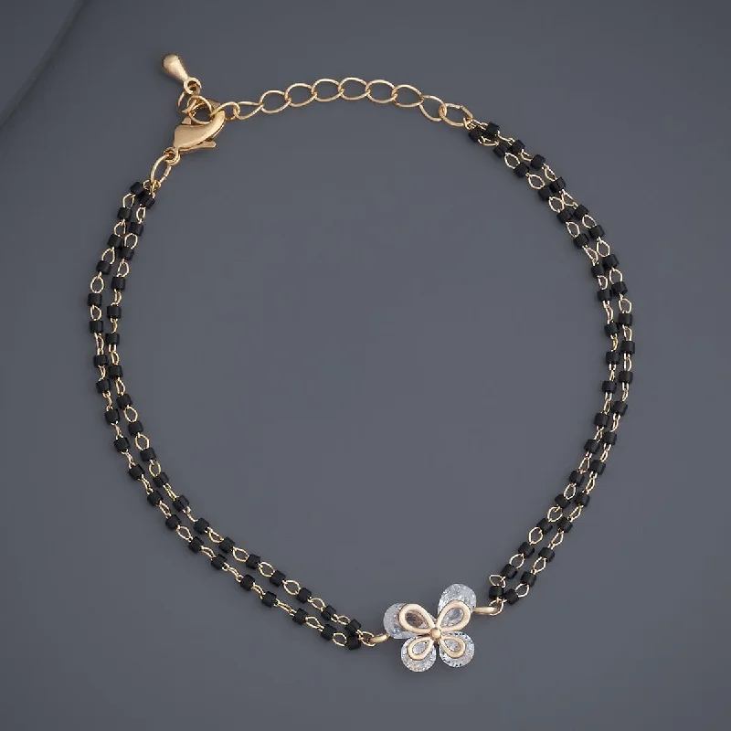 Crow motif bangles-Trendy Mangalsutra  Bracelet 184085