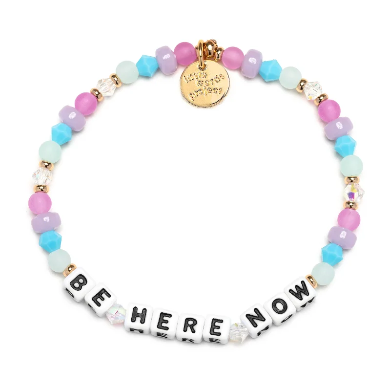 Round gem bracelets-Be Here Now Bracelet