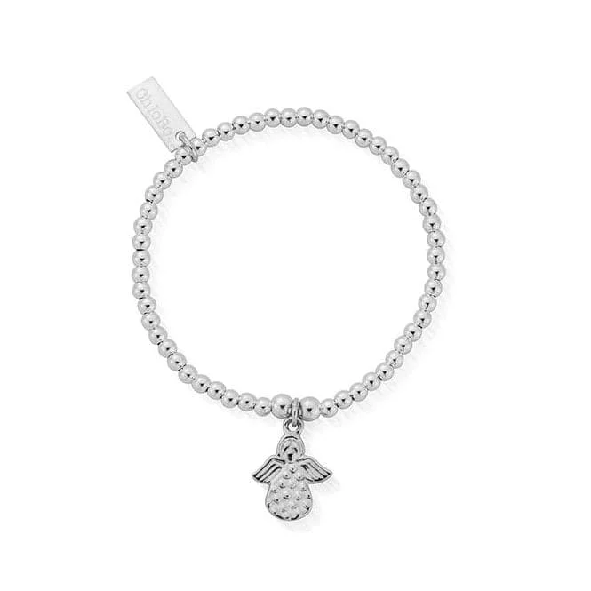 Multi-chain bracelets-Children's Cute Charm Made For An Angel Bracelet CSBCC822