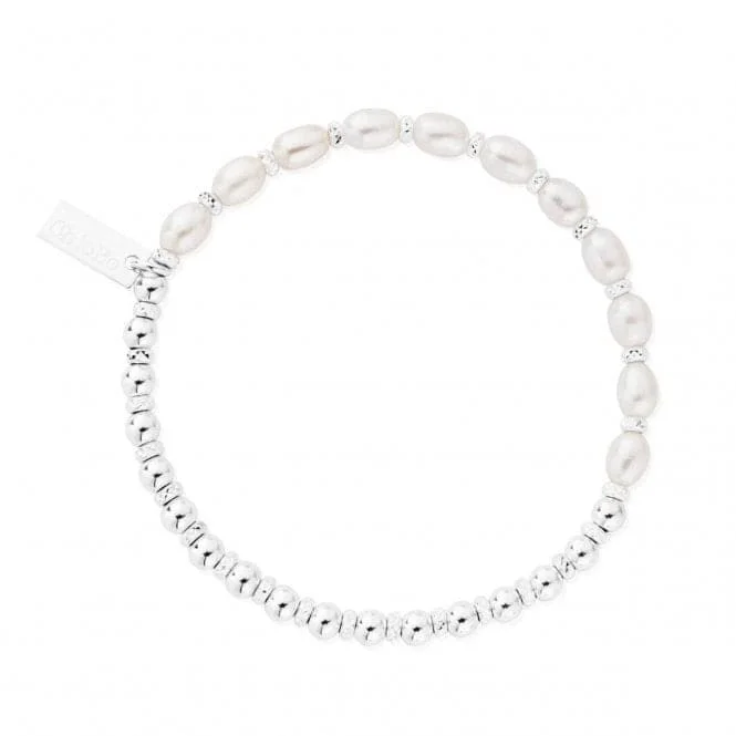 Twig weave bangles-Pearl Story Of Love Bracelet SBSPEARL