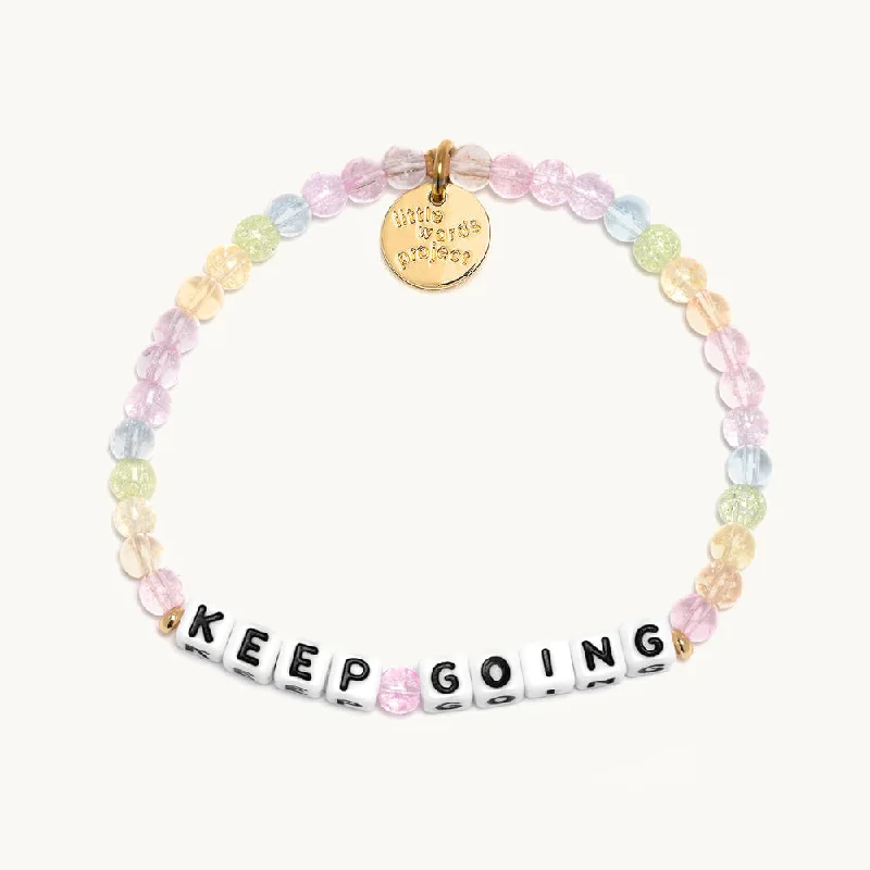 Woven cord bracelets-KEEP GOING BRACELET