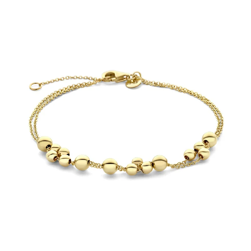 Worn lock bracelets-Rivoli Claire 14 karat gold bracelet