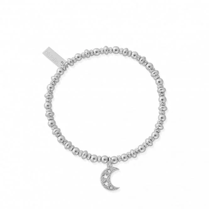 Pure link bracelets-Didi Sparkle Starry Moon Bracelet SBDS3078