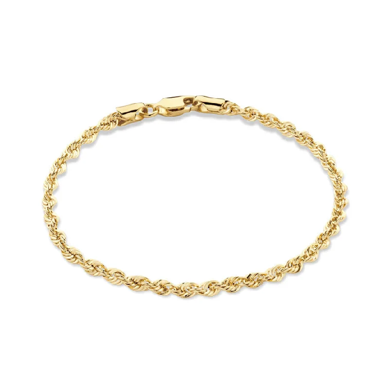 Soft stretch bracelets-Rivoli Violette 14 karat gold bracelet with twist